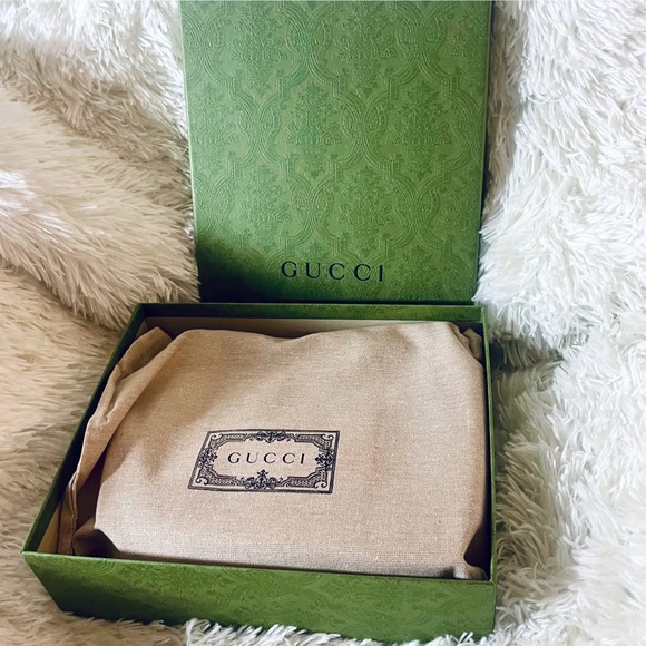 Gucci Blondie GG Supreme Canvas Leather Logo Belt | Sling Bag | NWT - Picture 12 of 16